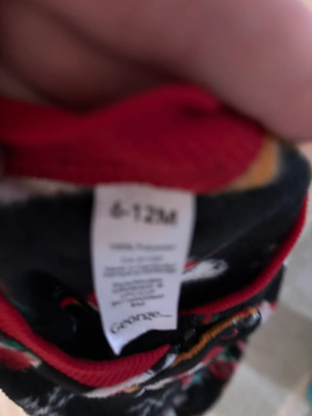 Carter's 6-12 Month Christmas Footed Pajamas image indicator(3)