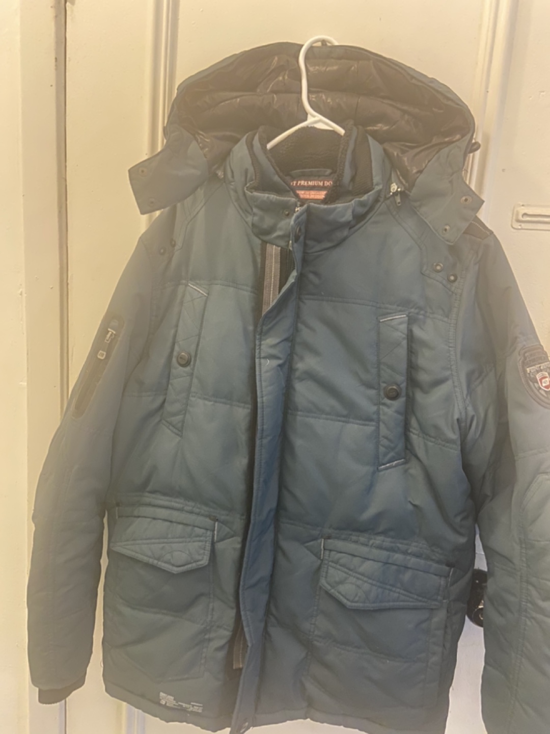 Men's Point Zero Collection Duvet Premium Down Winter Jacket