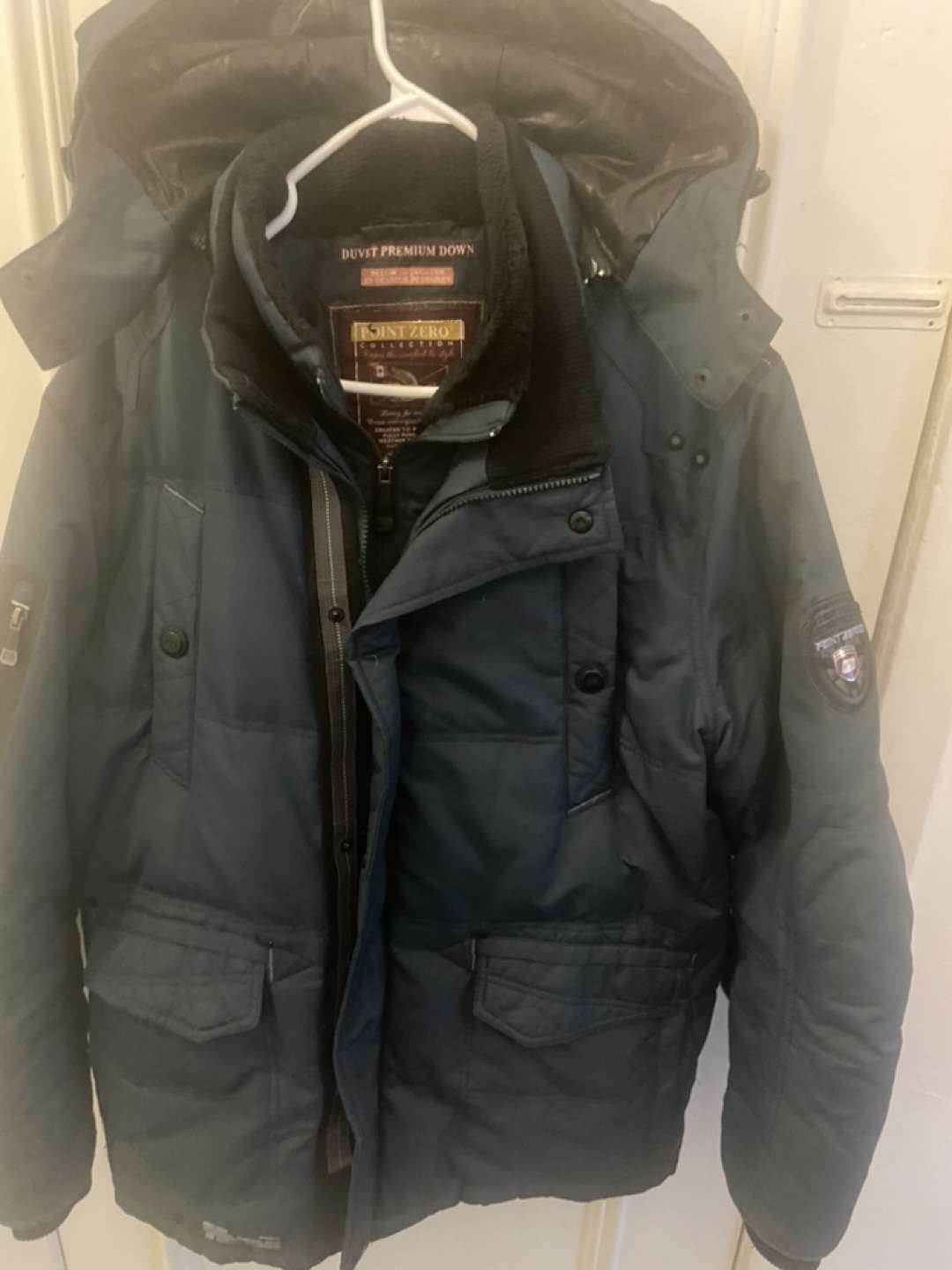 Men's Point Zero Collection Duvet Premium Down Winter Jacket - photo 3