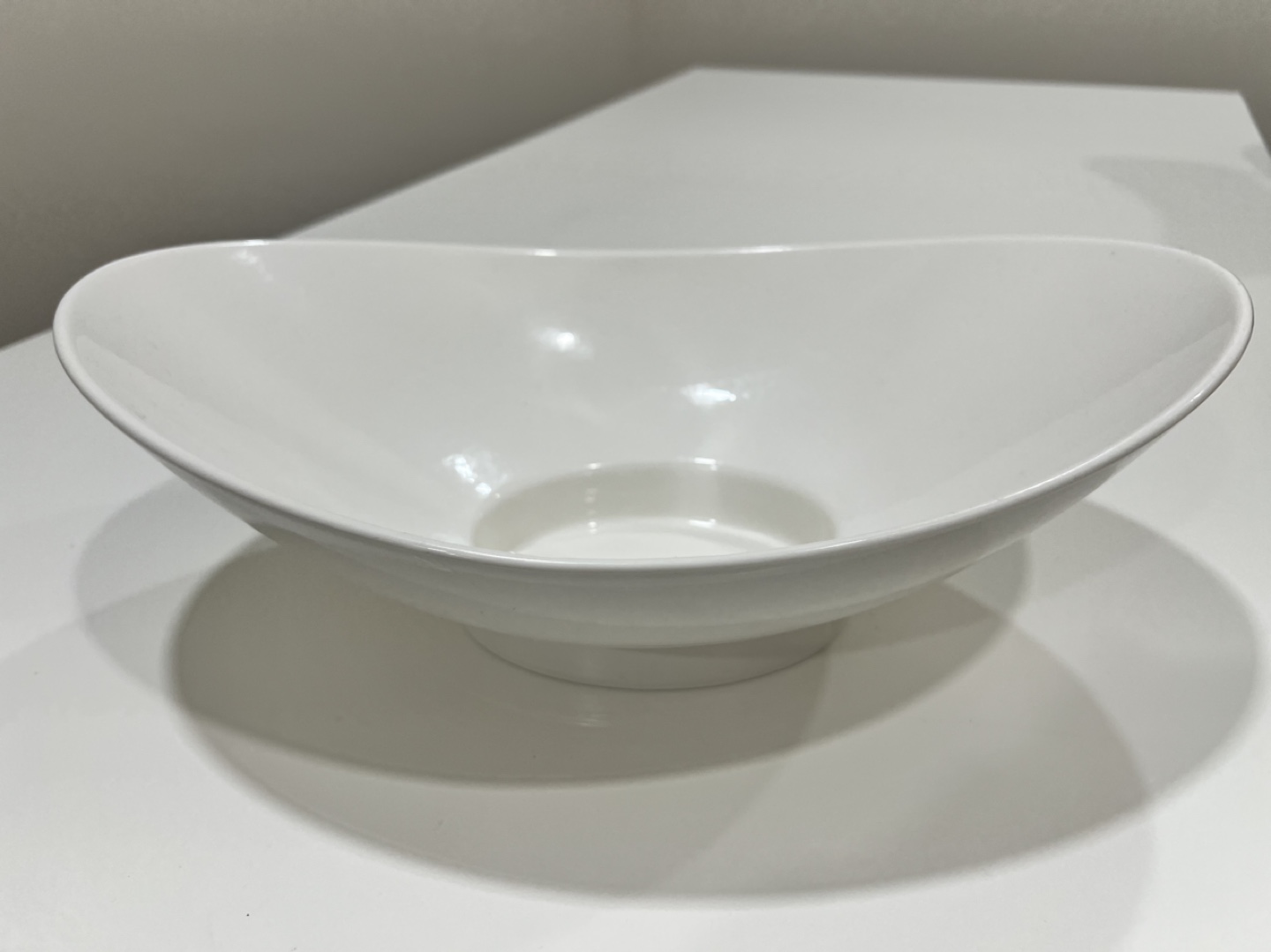 White Oval Serving Bowl - photo 2