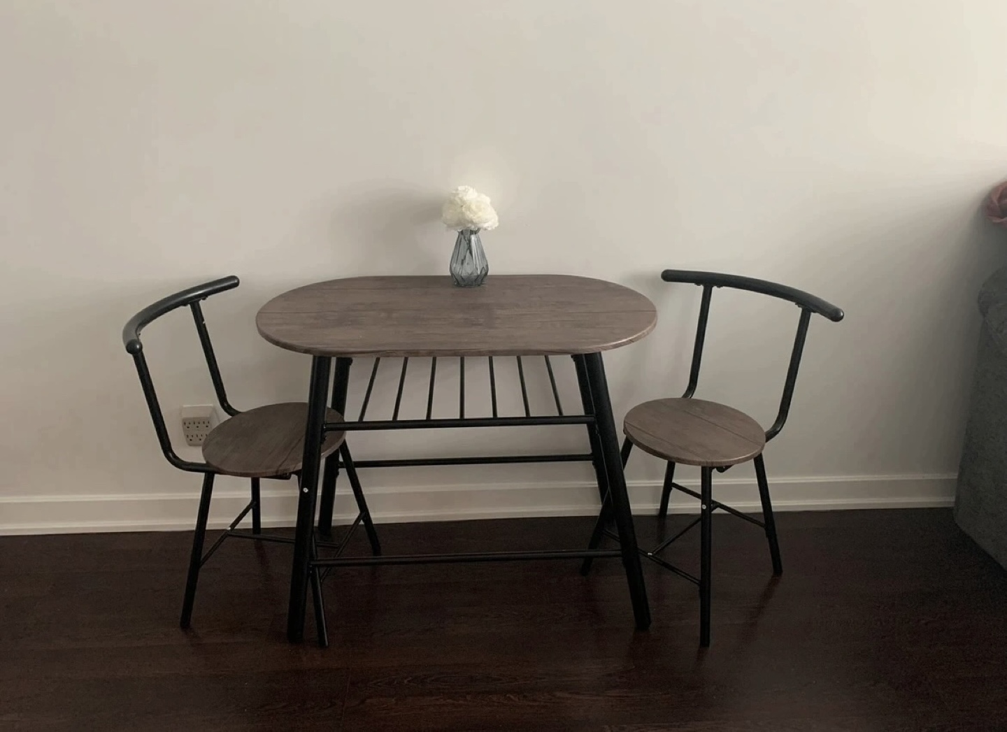 Small Kitchen Table Set with Two Chairs - photo 2