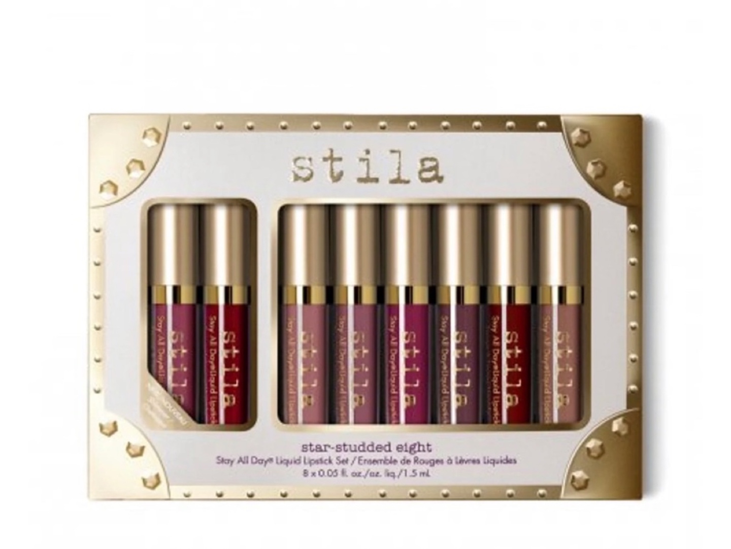 NEW** STILA Star-Studded Eight Stay All Day Liquid Lipstick Set