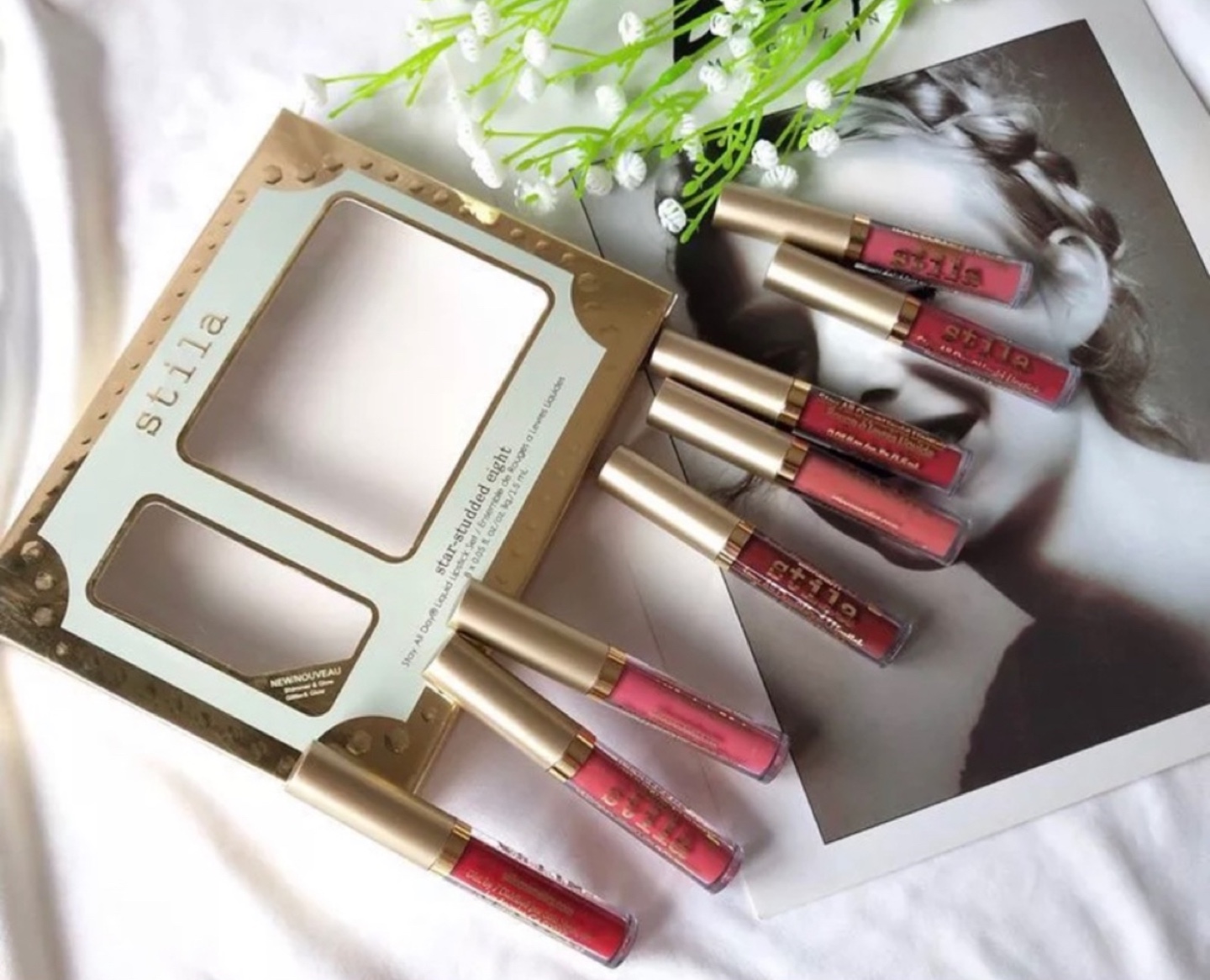 NEW** STILA Star-Studded Eight Stay All Day Liquid Lipstick Set - photo 4