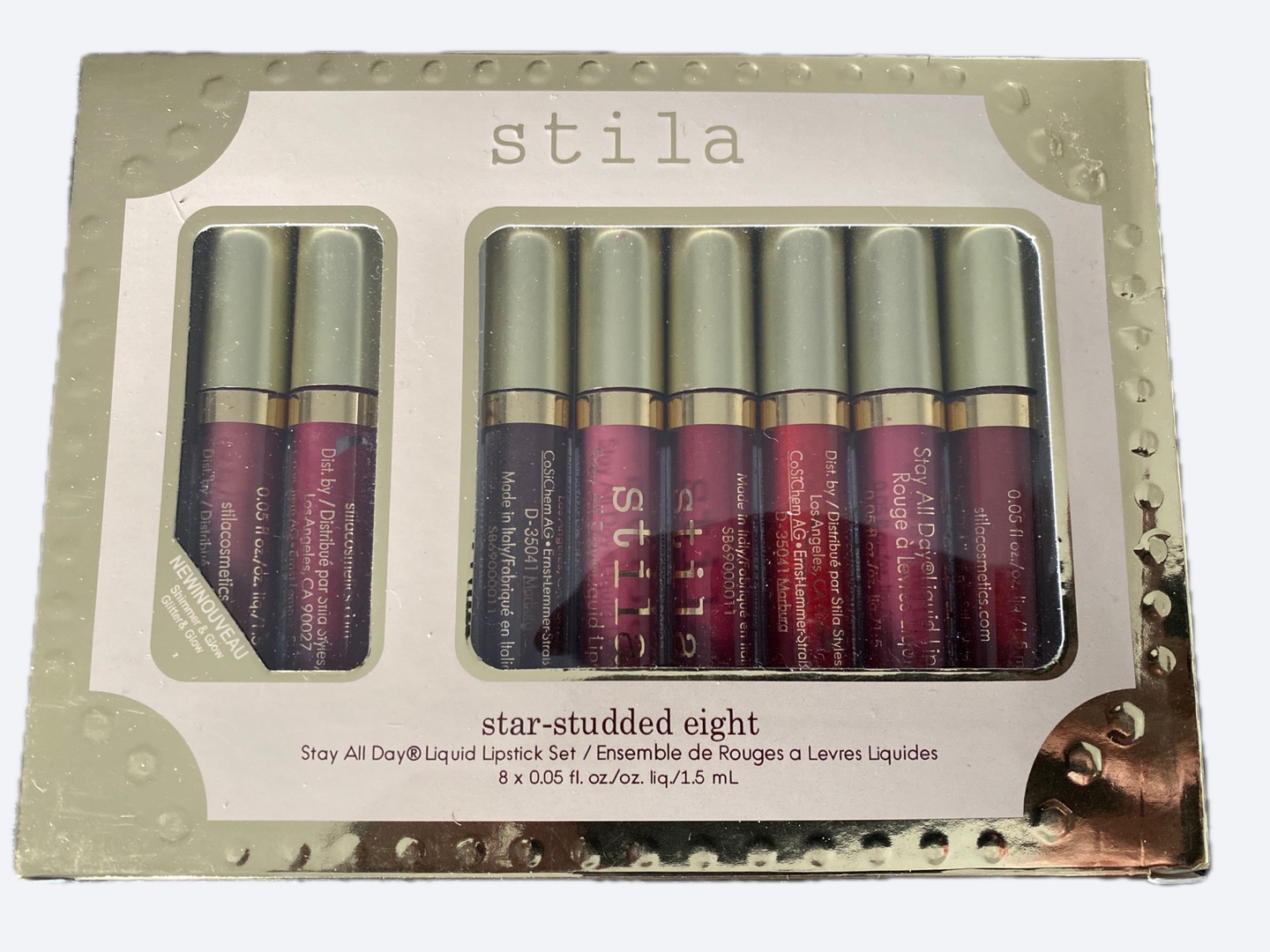 NEW** STILA Star-Studded Eight Stay All Day Liquid Lipstick Set - photo 5