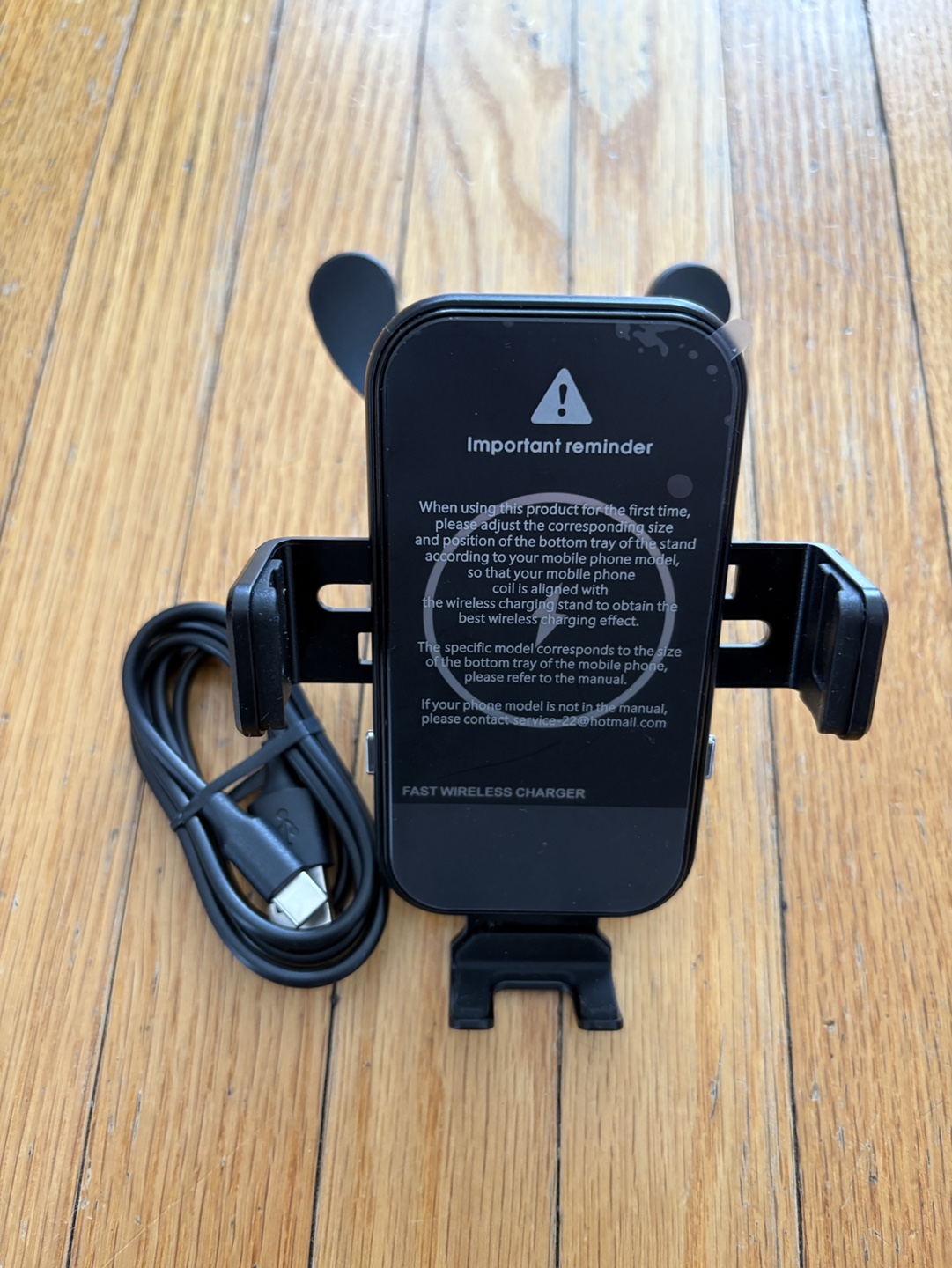 Fast Wireless Charger Car Mount