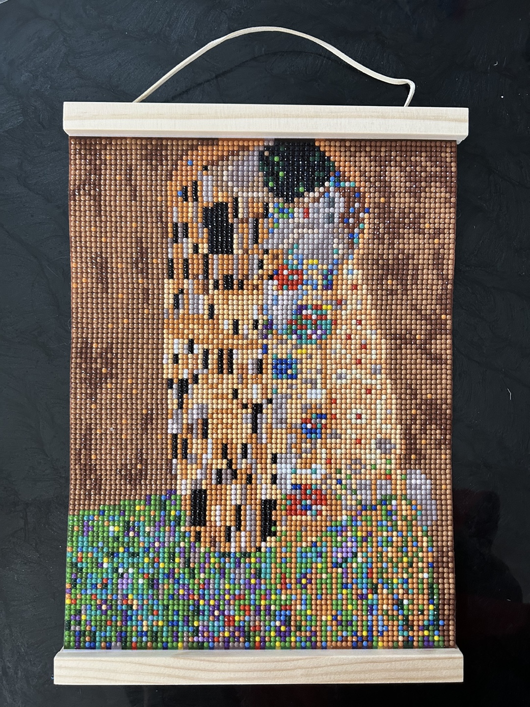 The Kiss Finished Diamond Painting Gustav Klimt