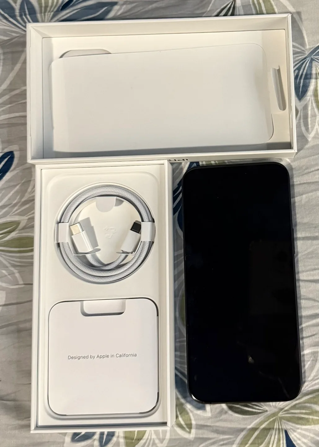 iphone 15 pro max 256gb blue titanium image indicator(5)