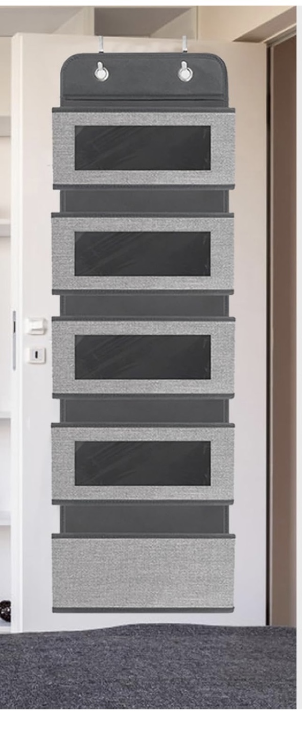 Over-the-Door Hanging Organizer & 3-Tier Rolling Cart - photo 4