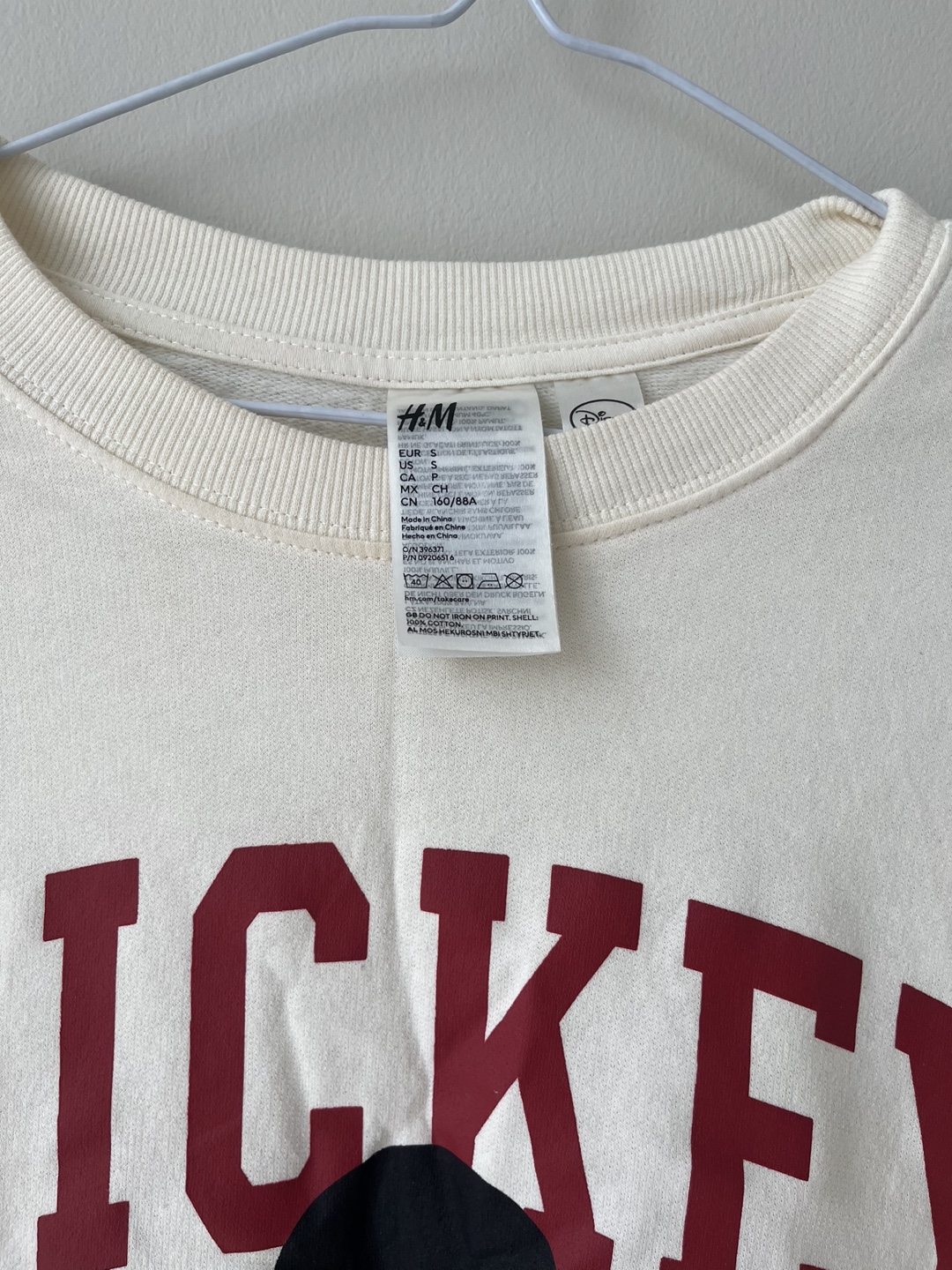 H&m Mickey Long Sweatshirt - photo 2