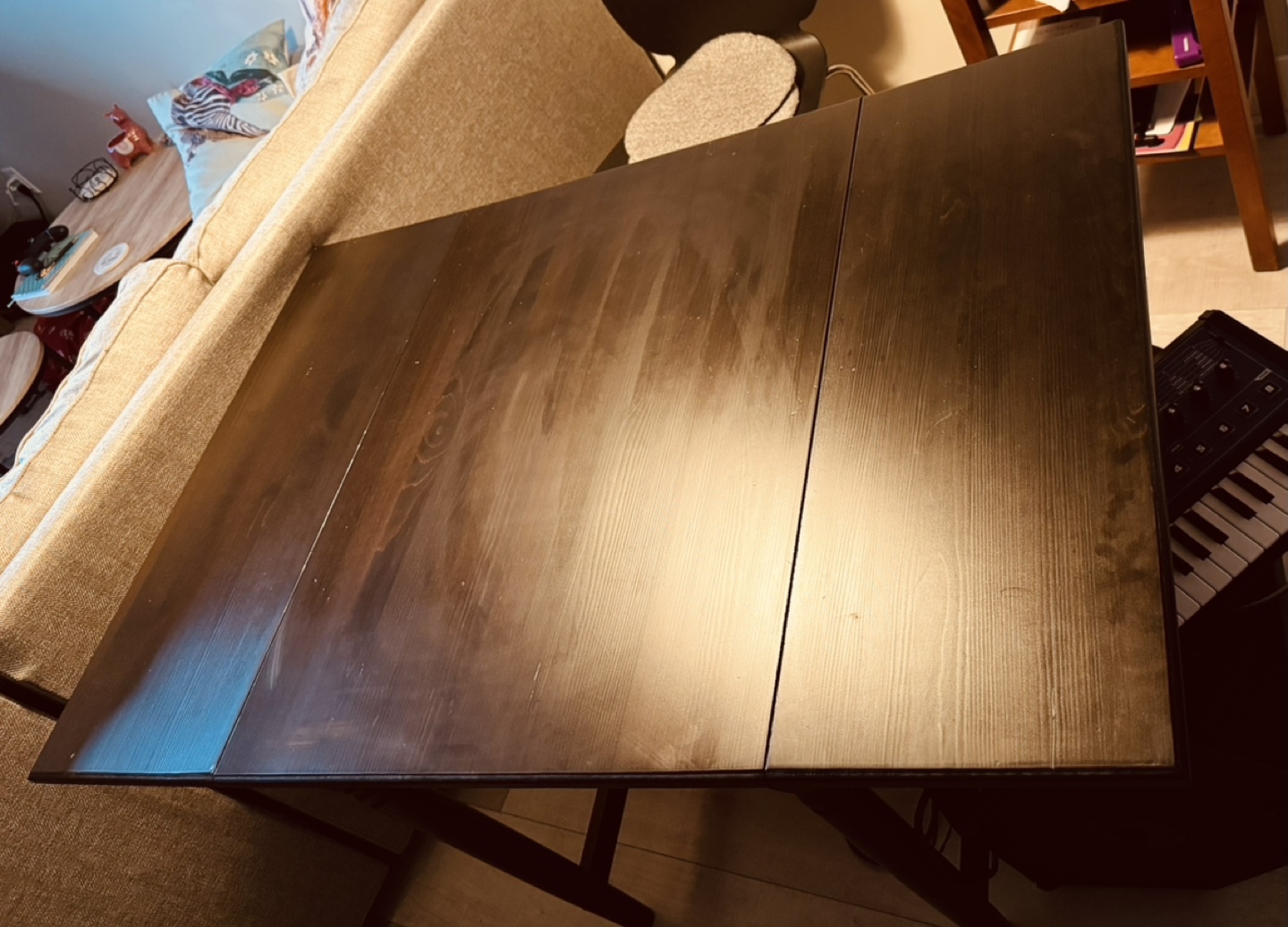 IKEA Drop-Leaf Table - Dark Brown - photo 3