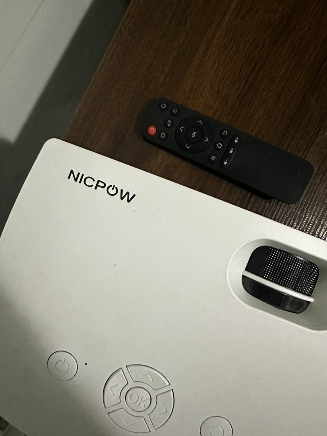 NICPOW Mini Projector with Remote - photo 2