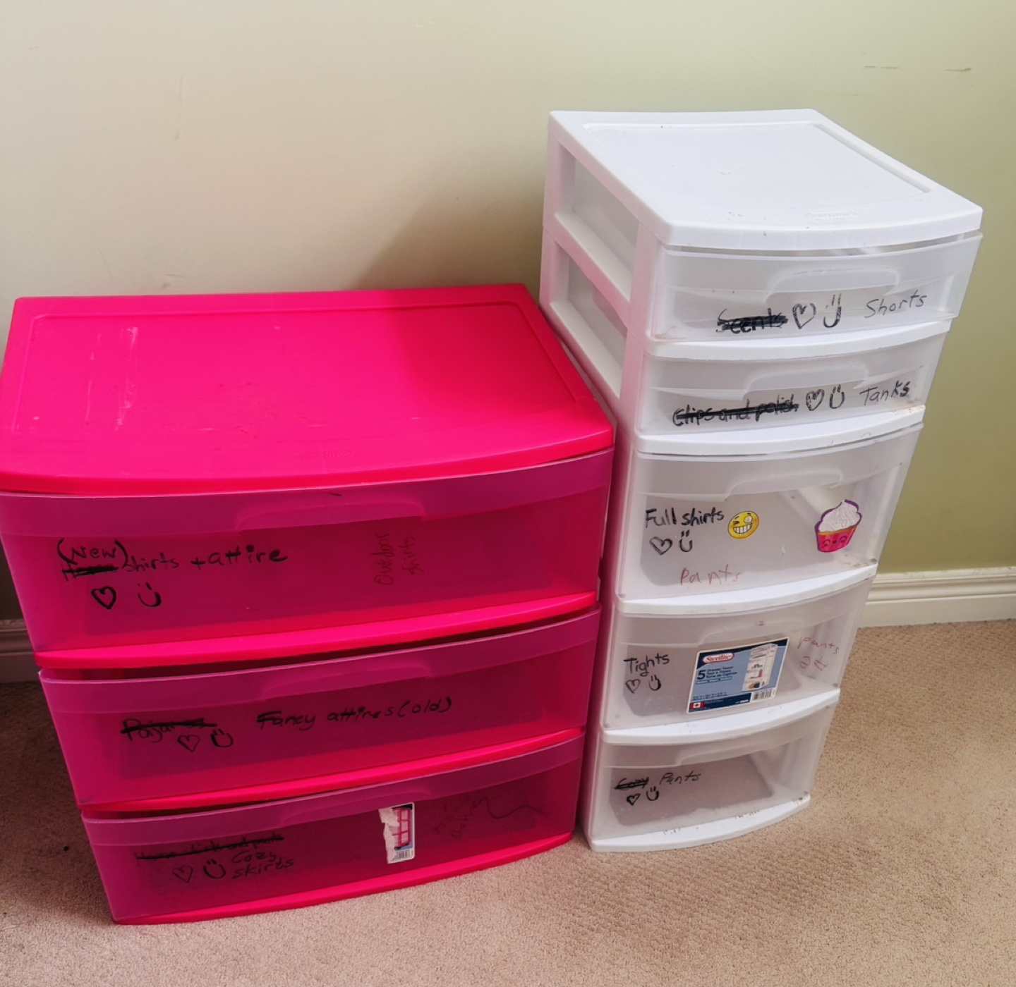 Plastic Drawer Organizers