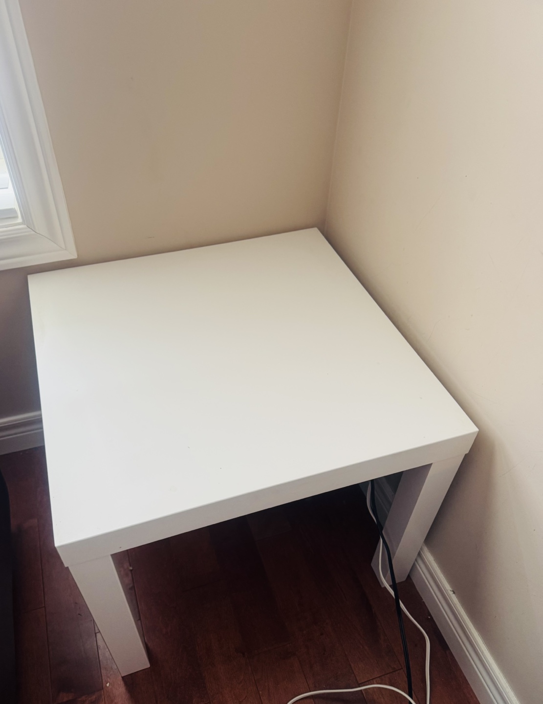 White Square Coffee Table