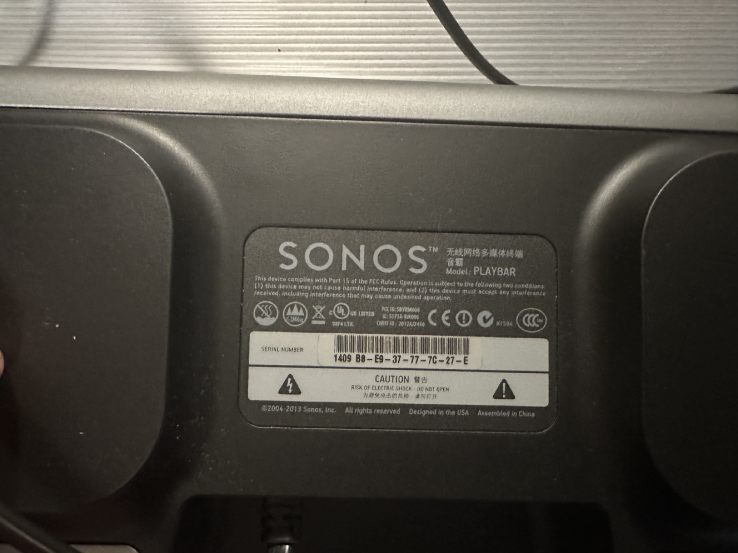 Sonos Playbar Soundbar - photo 3