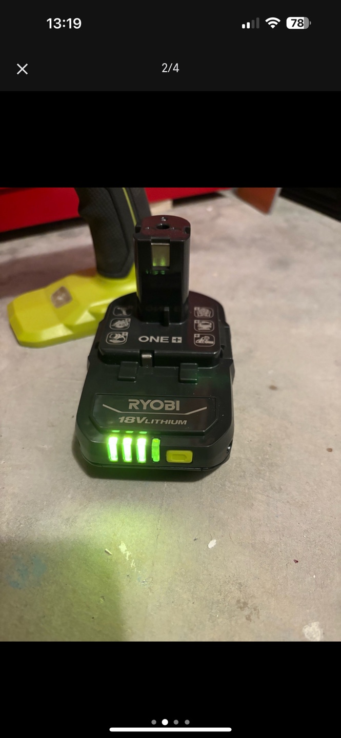 Ryobi 18V ONE+ Lithium-ion Drill and Impact Driver Set - photo 2