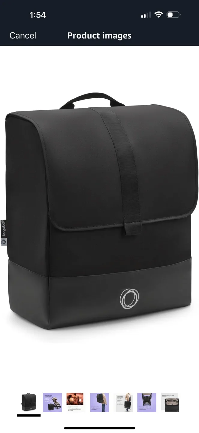 Bugaboo Butterfly Stroller Transport Bag - Black image indicator(2)