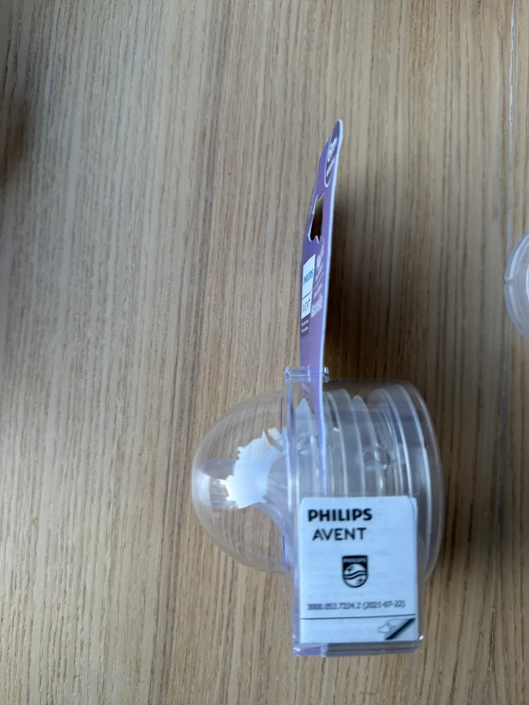 Philips Avent Natural Baby Bottle Nipples - 2 Pack - 6m+ sealed image indicator(2)