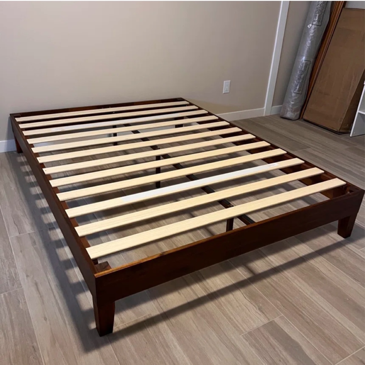 Queen Size Solid Wood Bed Frame