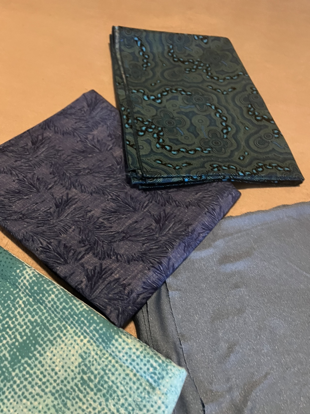 Assortment of fabrics for crafting/sewing projects - photo 4
