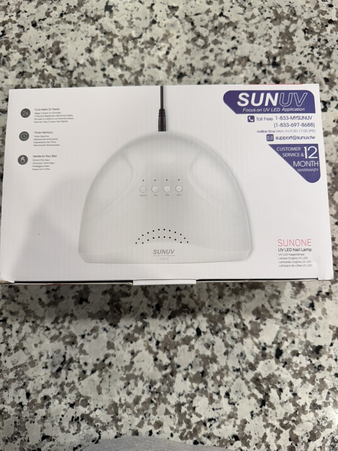 SUNUV SUNONE LED/UV Nail Lamp - photo 3