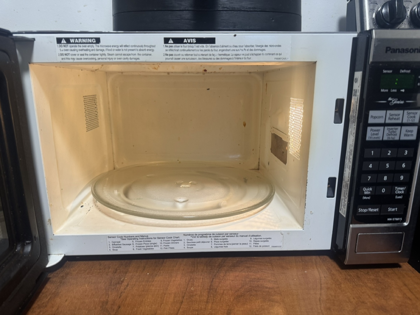 Panasonic NN-ST687S Inverter Microwave - photo 3