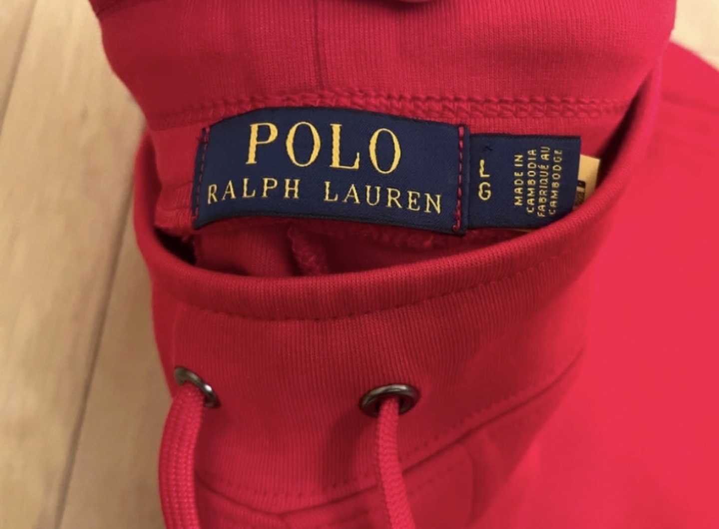 Men's Polo Ralph Lauren Red Zip-Up Hoodie and Joggers Set - photo 5