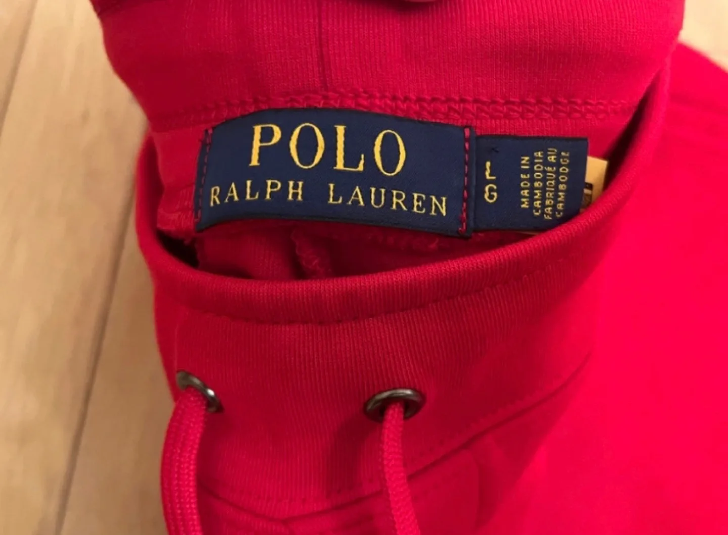 Men's Polo Ralph Lauren Red Zip-Up Hoodie and Joggers Set image indicator(5)