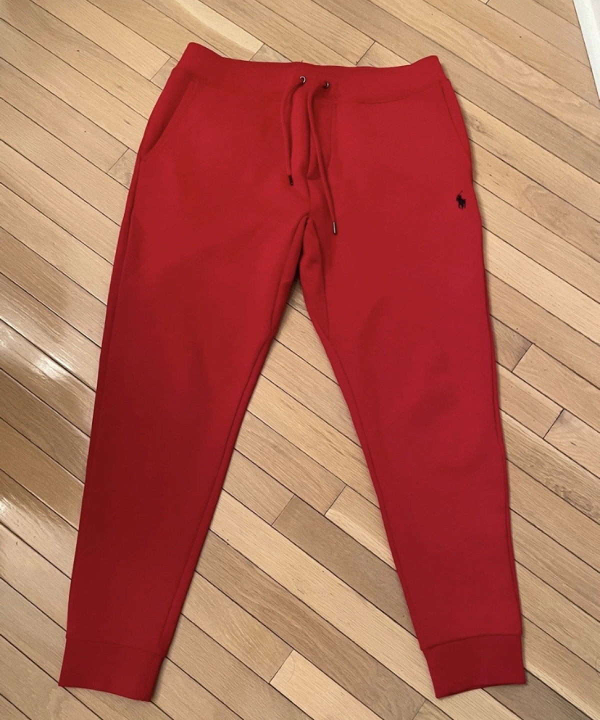 Men's Polo Ralph Lauren Red Zip-Up Hoodie and Joggers Set - photo 4