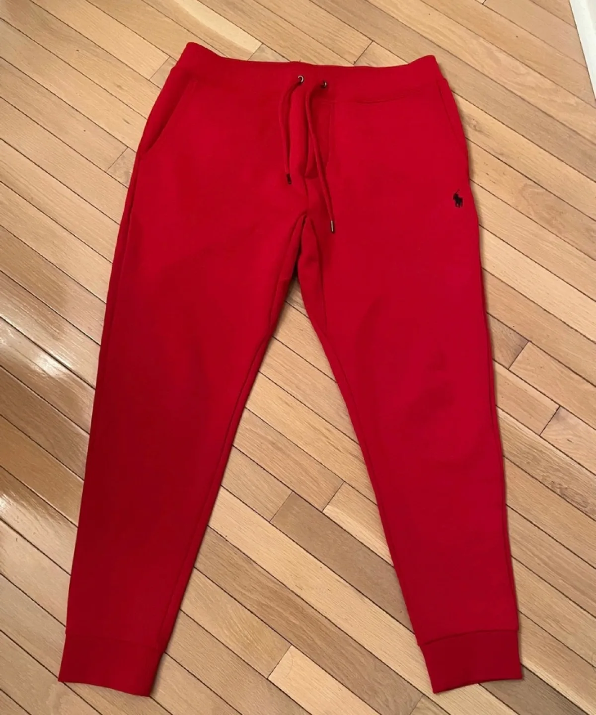 Men's Polo Ralph Lauren Red Zip-Up Hoodie and Joggers Set image indicator(4)