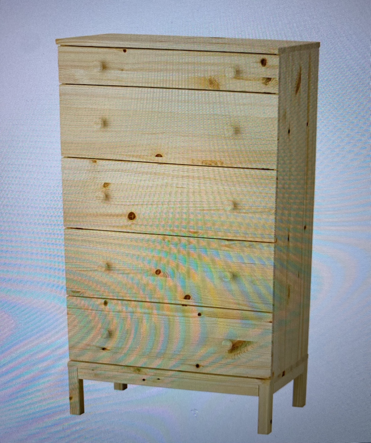 IKEA Tarva Five-Drawer Chest - photo 2
