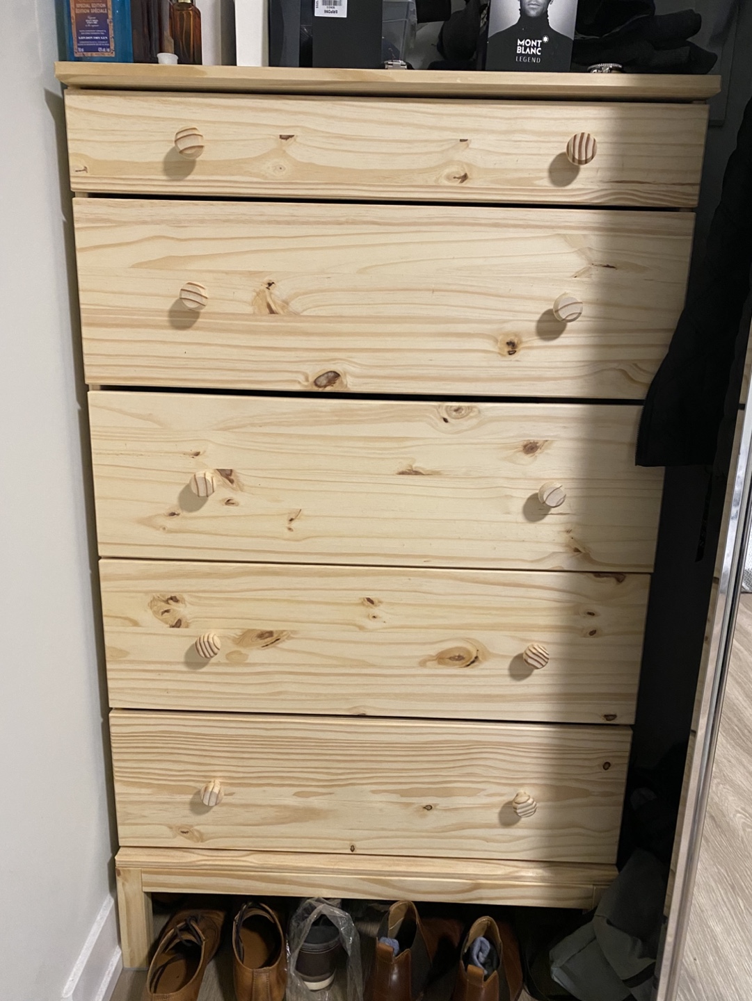 IKEA Tarva Five-Drawer Chest