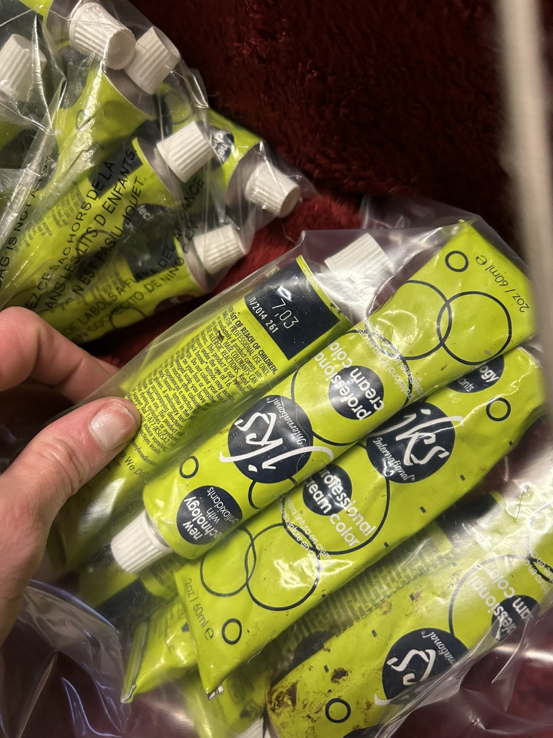 Multi colors JKS Color Hair Dye Tubes - photo 5