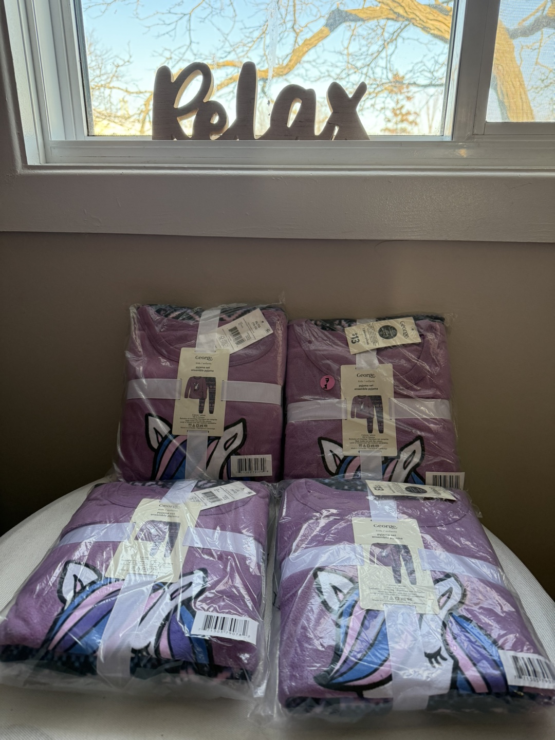 George Kids Unicorn Pajama Set - photo 5