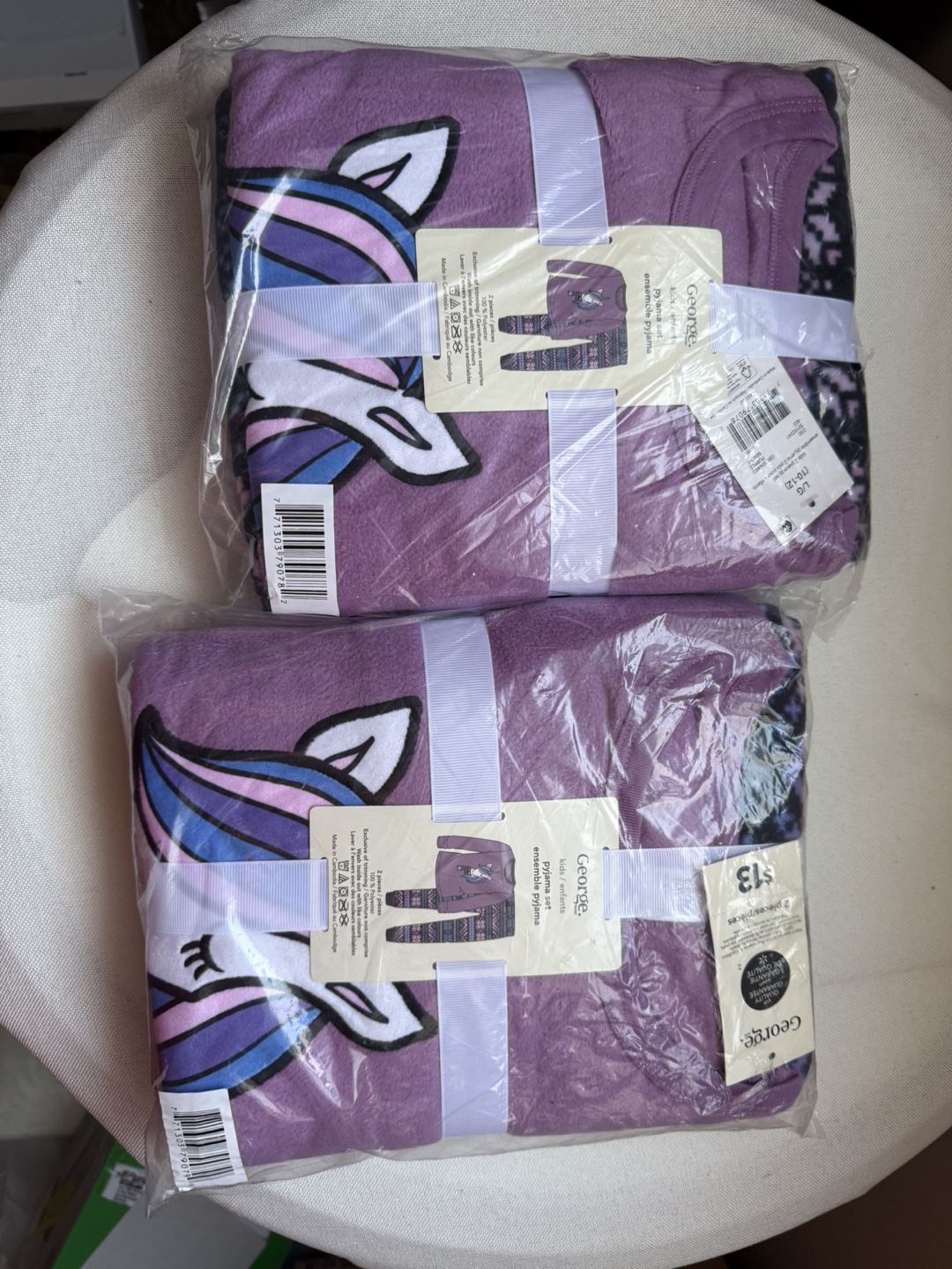George Kids Unicorn Pajama Set
