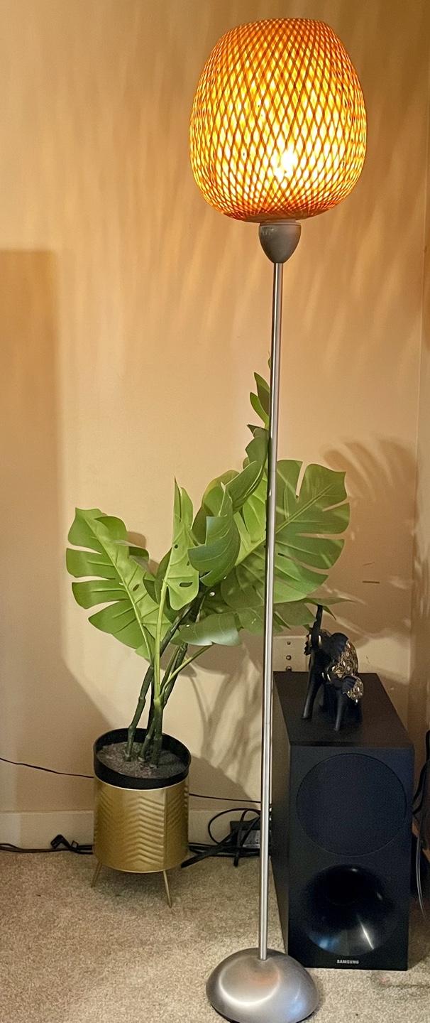 Bamboo Floor Lamp