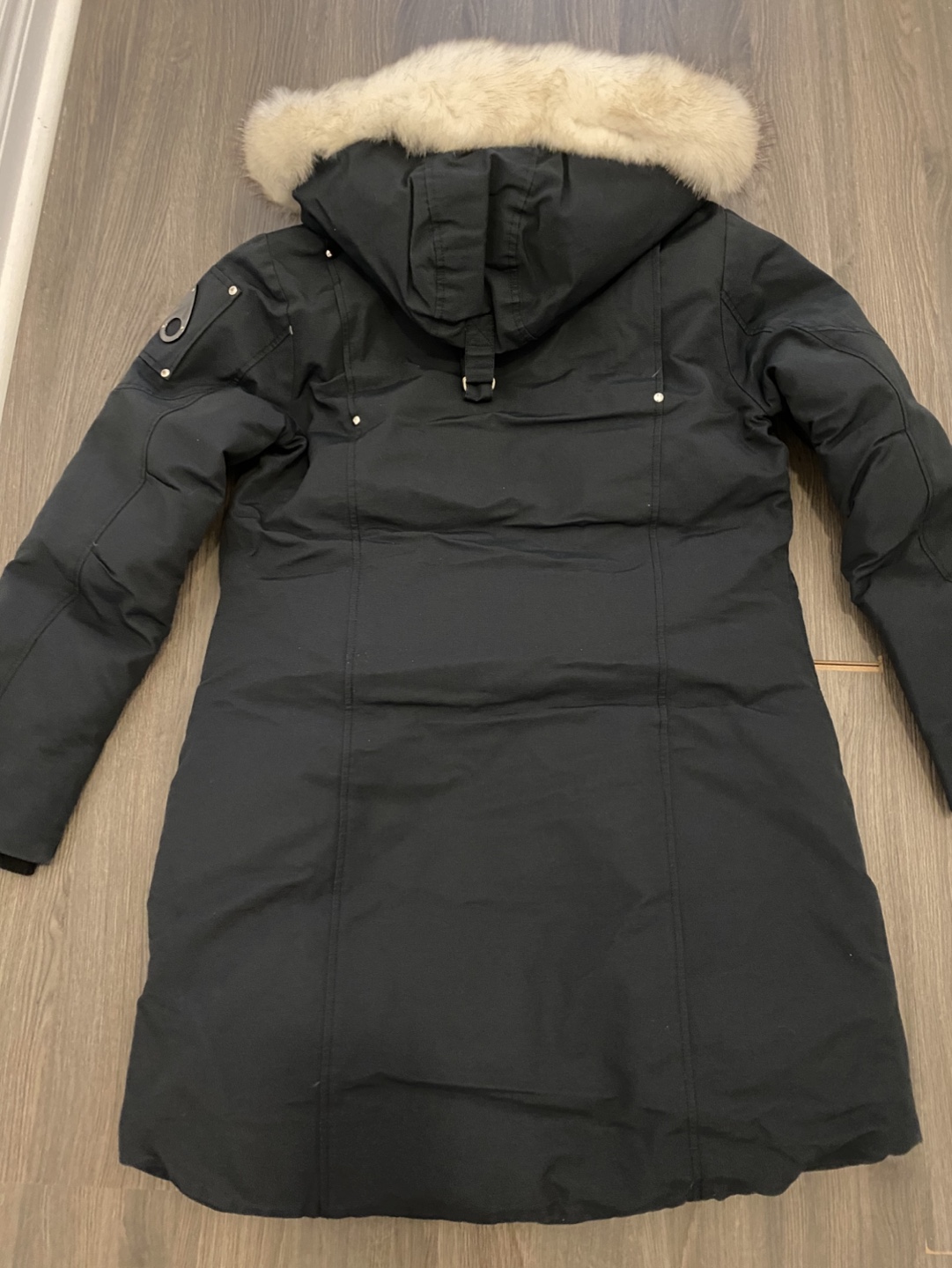 Moose Knuckles Down-Filled Parka with Fur Trim - Size L - photo 2