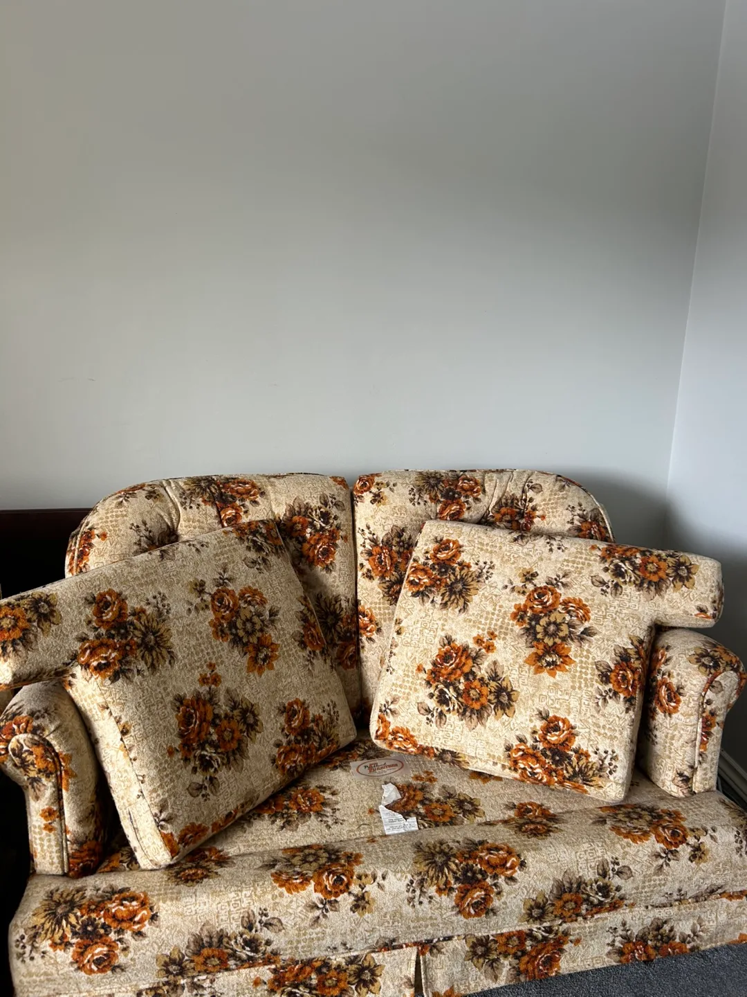 Vintage Floral Sofa and rocking chair image indicator(4)
