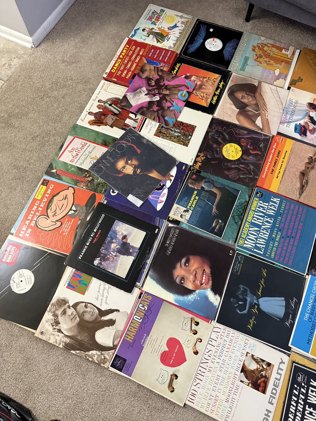 Huge Collection of Vintage Vinyl Records lot of 80 - photo 3