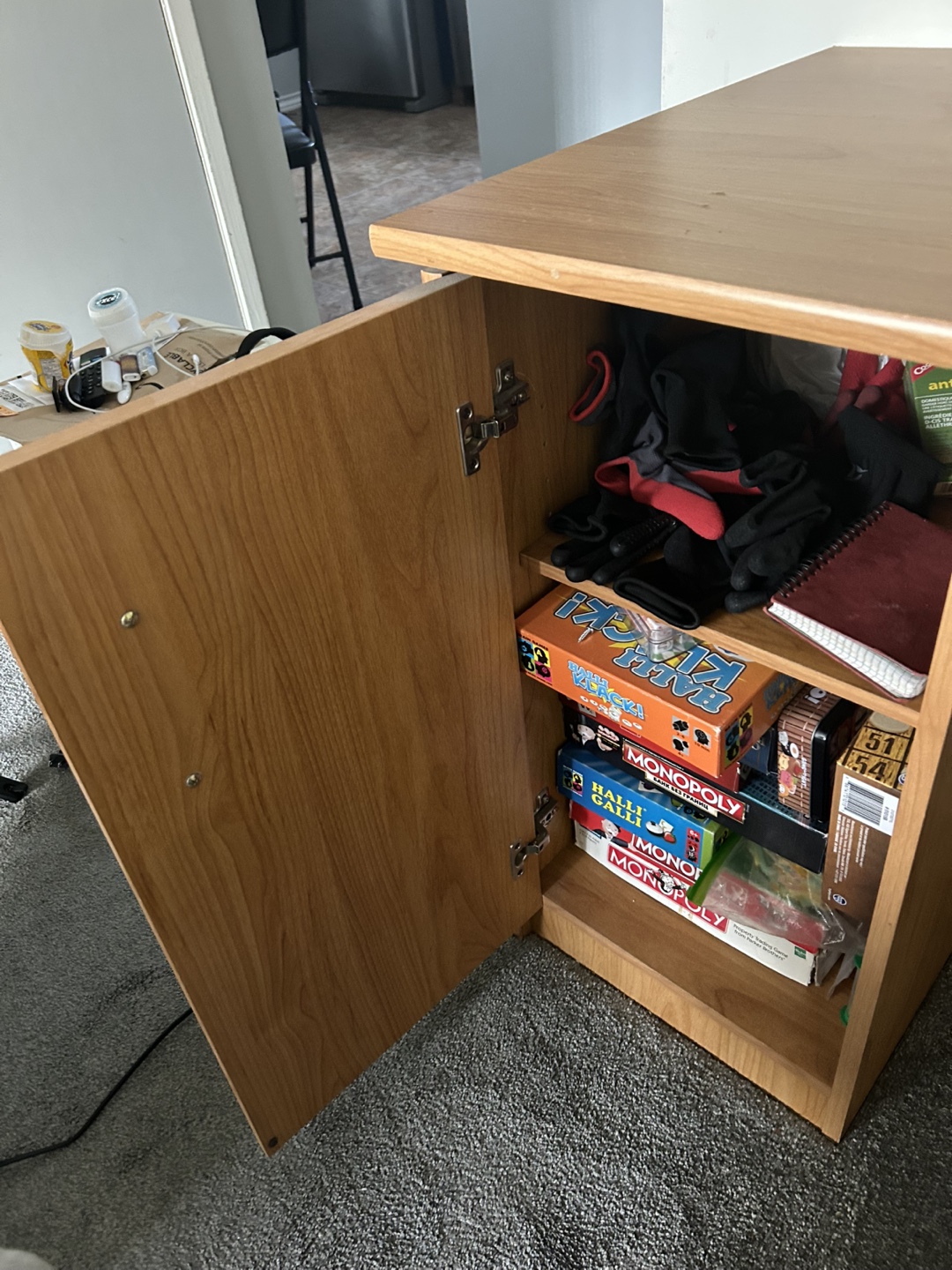 Large Wood Computer Desk with Storage - photo 3