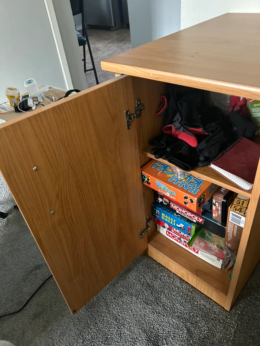 Large Wood Computer Desk with Storage image indicator(3)