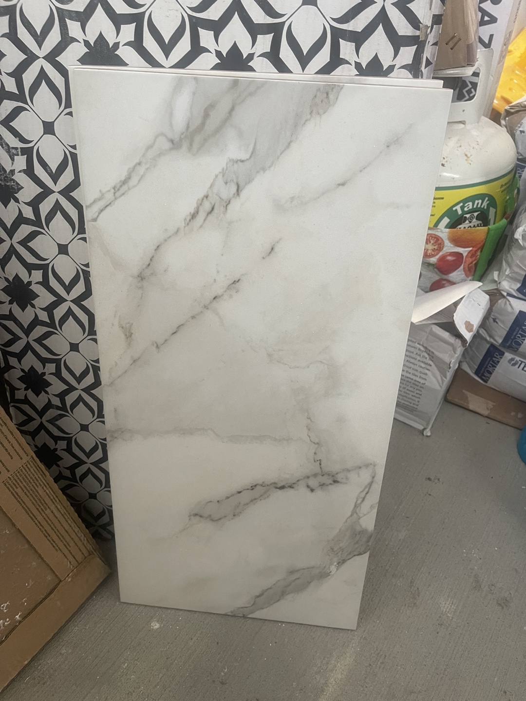 Porcelain tiles