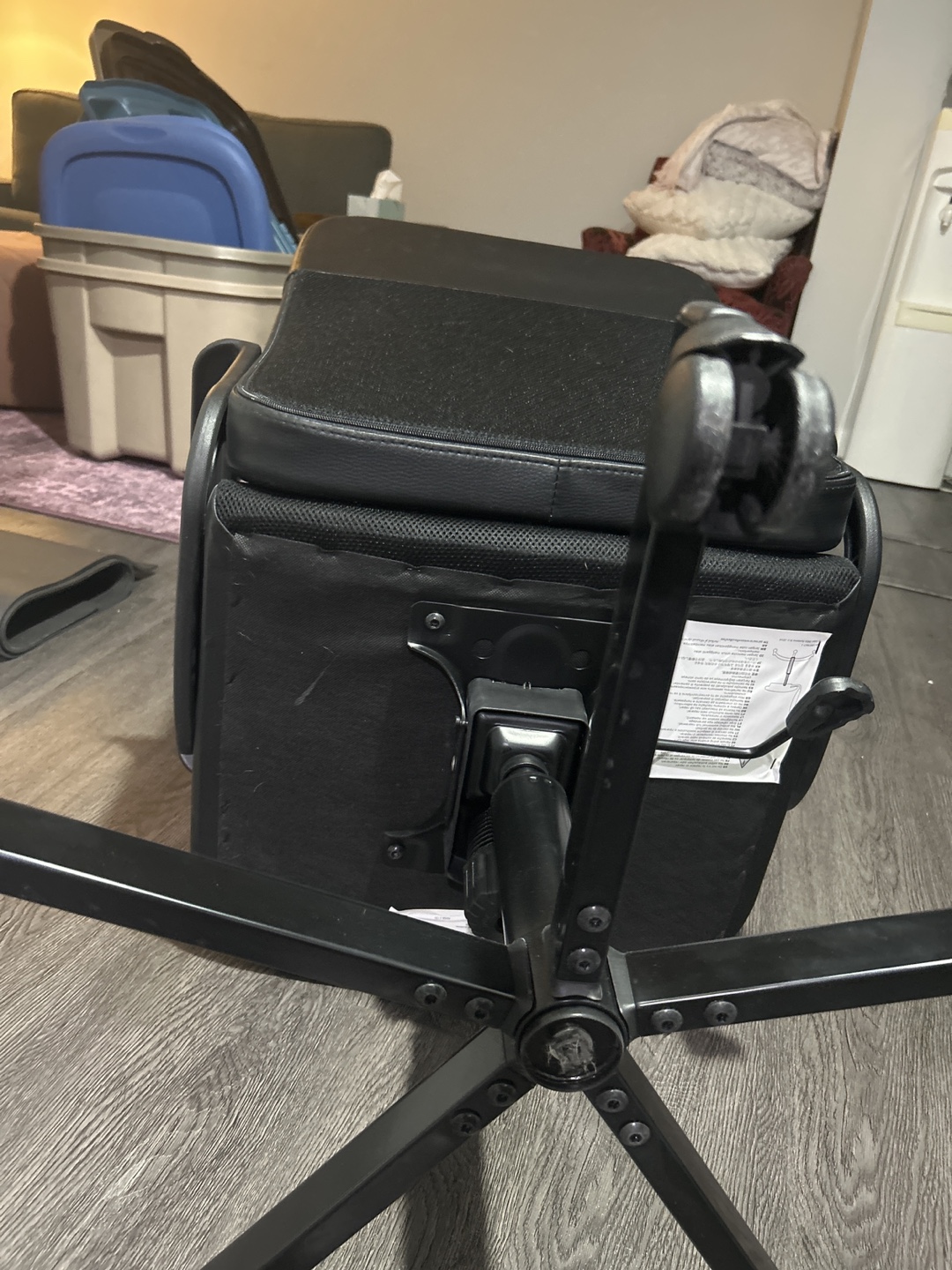 IKEA Black Office Chair - photo 4