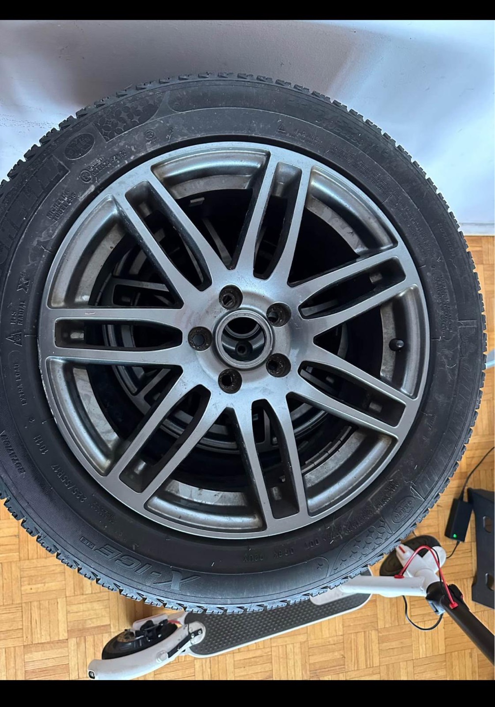 Used Michelin Winter Tires with Rims