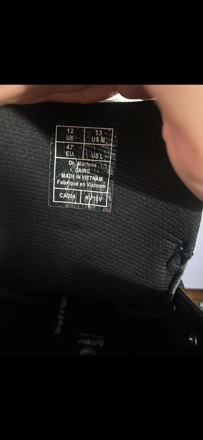 Dr. Martens Men's Black Leather Boots image indicator(5)