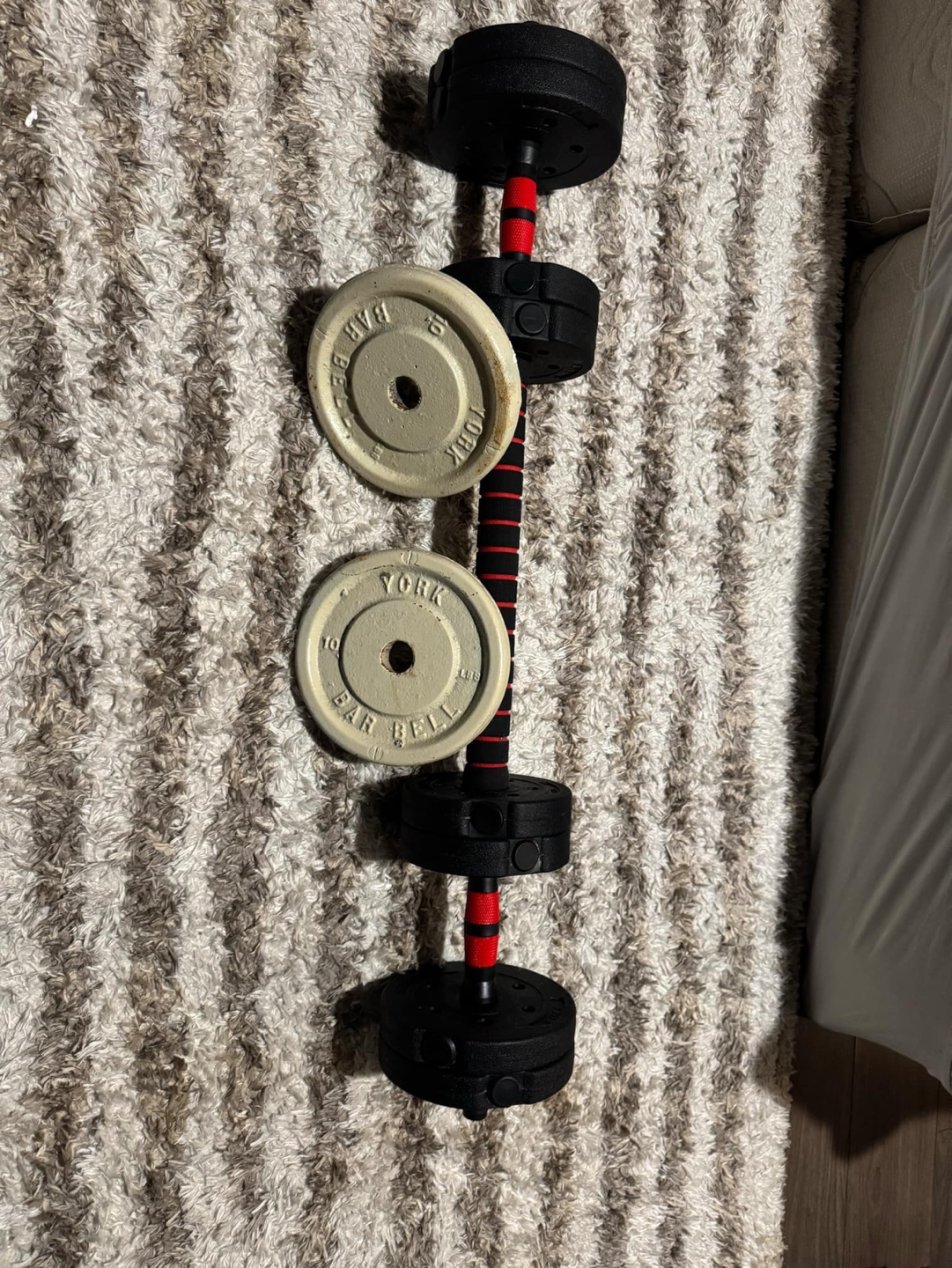 Adjustable weights dumbells set - photo 2