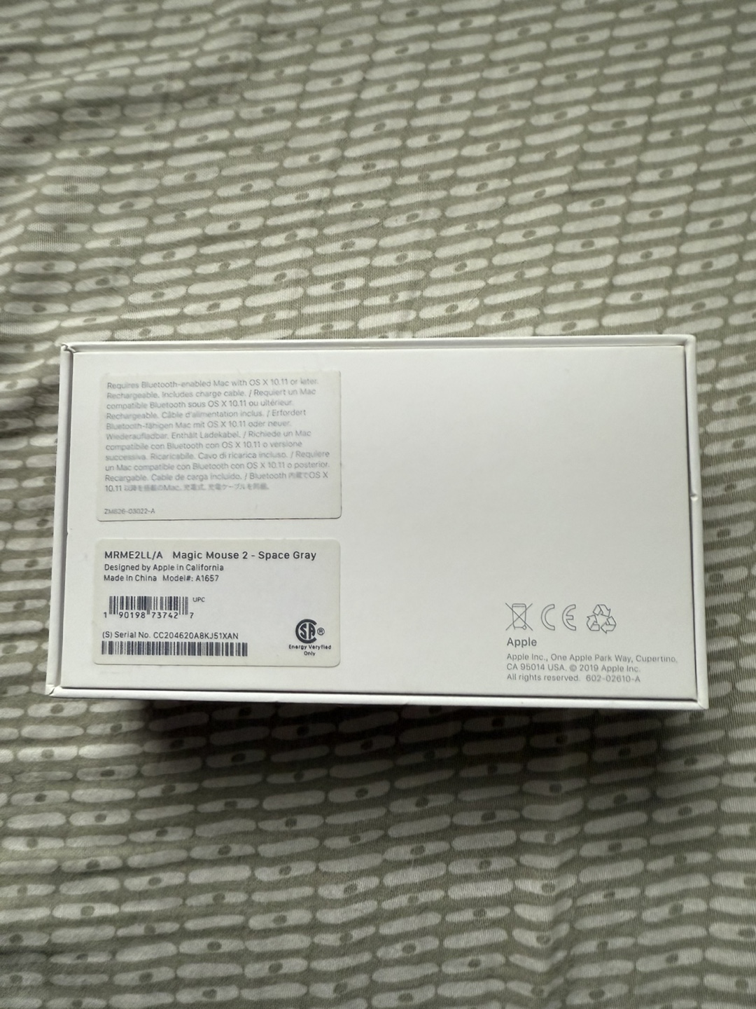 Apple Magic Mouse 2 - Space Grey - photo 4