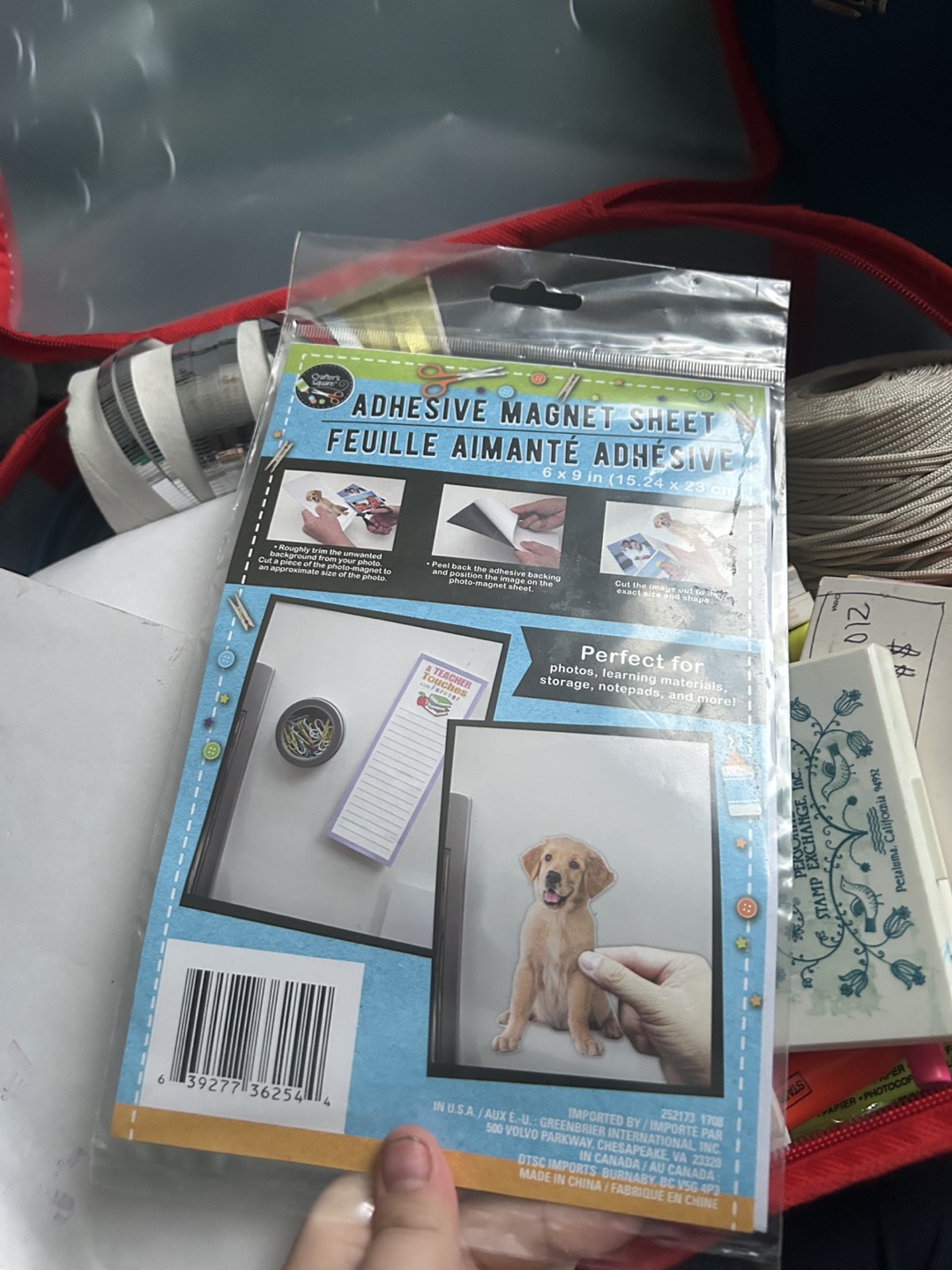 Craft Supplies Lot - Stamps, Markers, Adhesive Magnets & More! - photo 5
