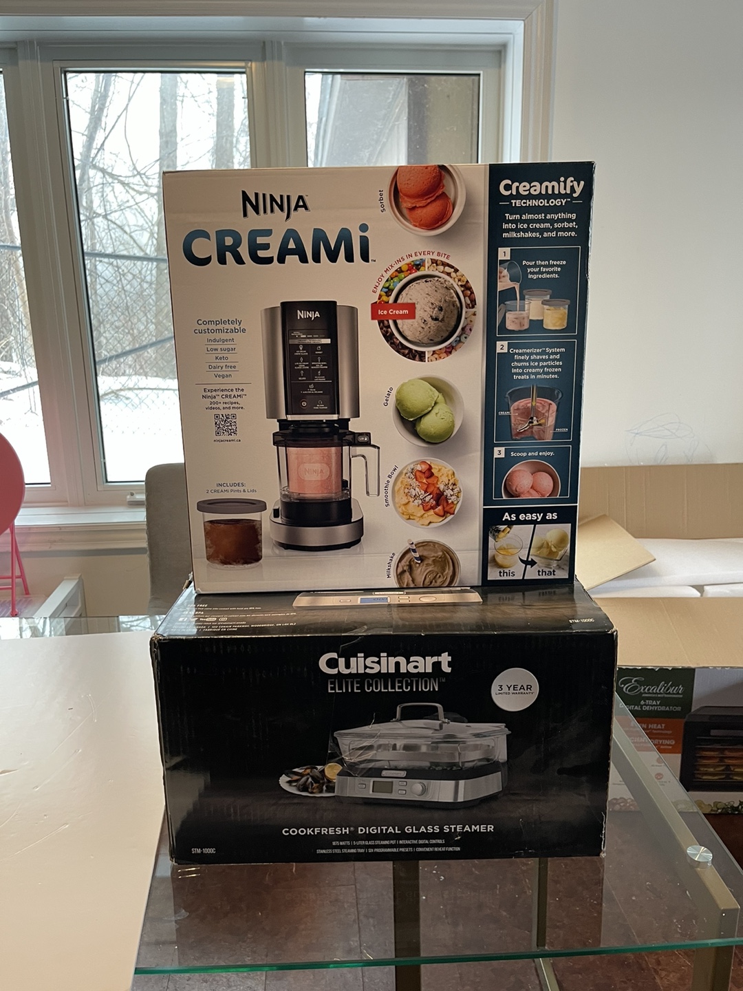 Bundle Deal: Ninja CREAMi(SEALED) & Cuisinart Digital Steamer - photo 2