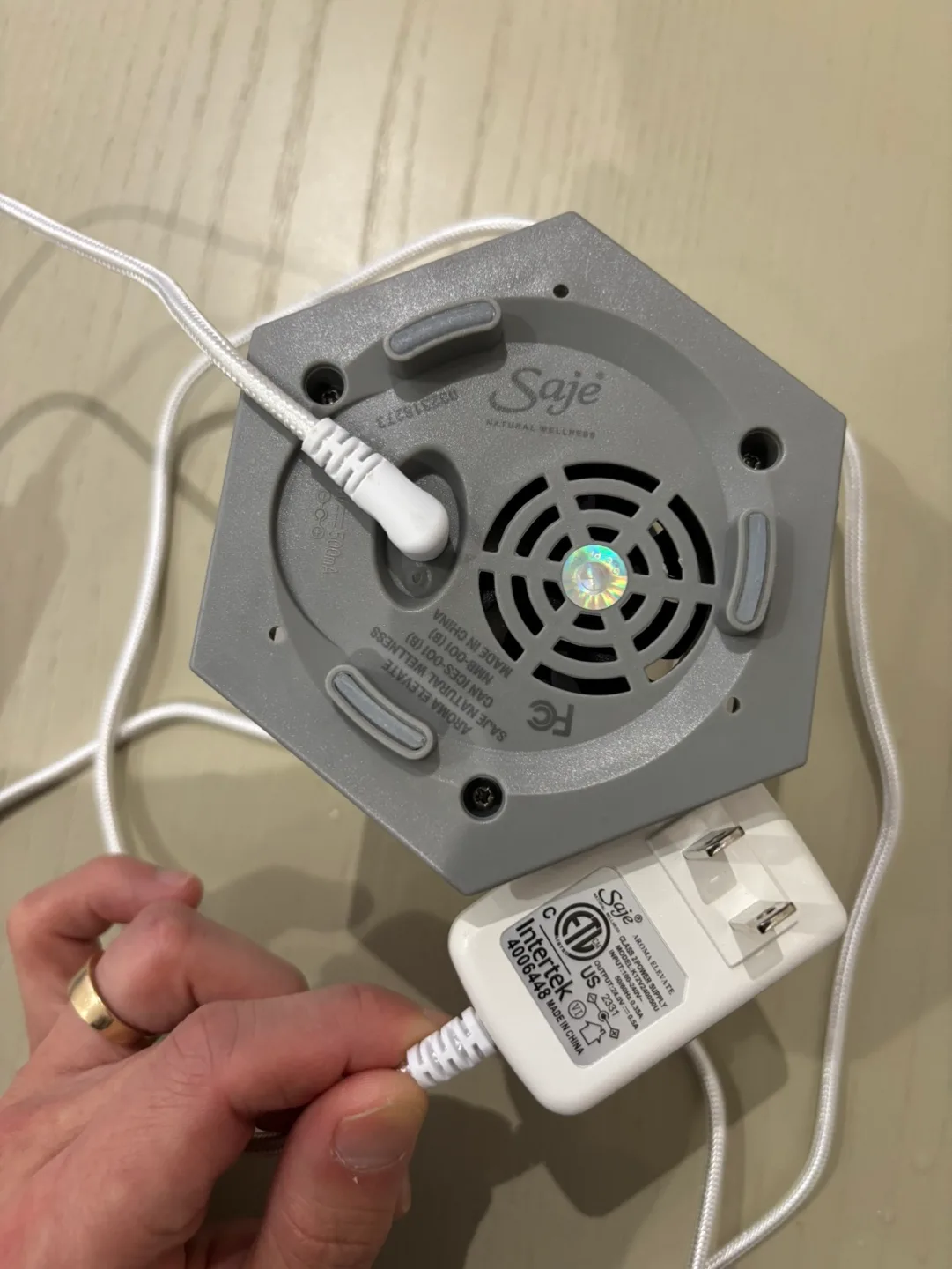 Luxury Diffuser Sage Aroma Elevate Ultrasonic Oil Gift Decor image indicator(3)