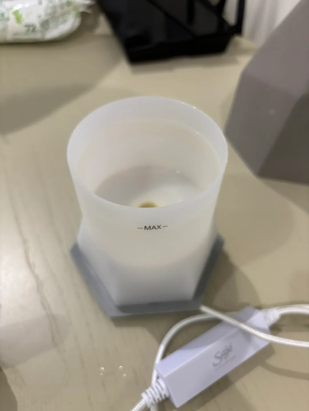 Luxury Diffuser Sage Aroma Elevate Ultrasonic Oil Gift Decor image indicator(4)